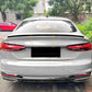 S5 Style Gloss Black Boot Spoiler for Audi B9 A5 S5 RS5 17-24