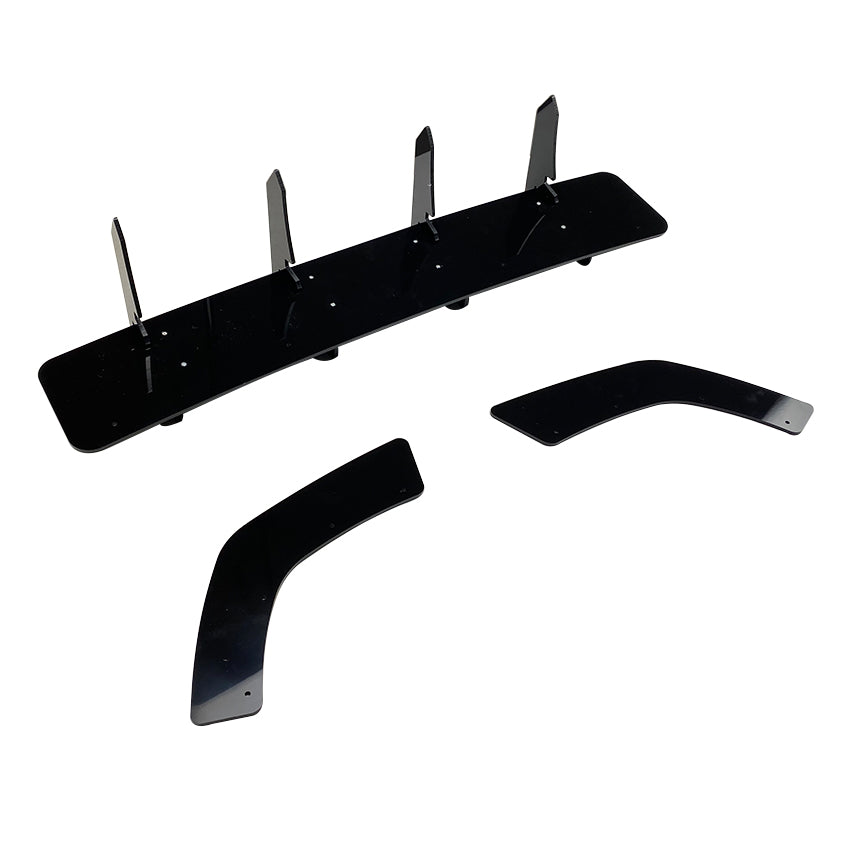 Gloss Black Rear Diffuser for Hyundai i30N MK3.5 20-24