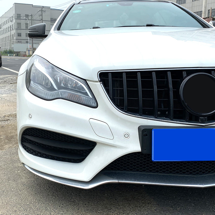 Gloss Black Front Bumper Grille for Mercedes Benz C207 E Class Coupe AMG 13-17 - Carbon Factory