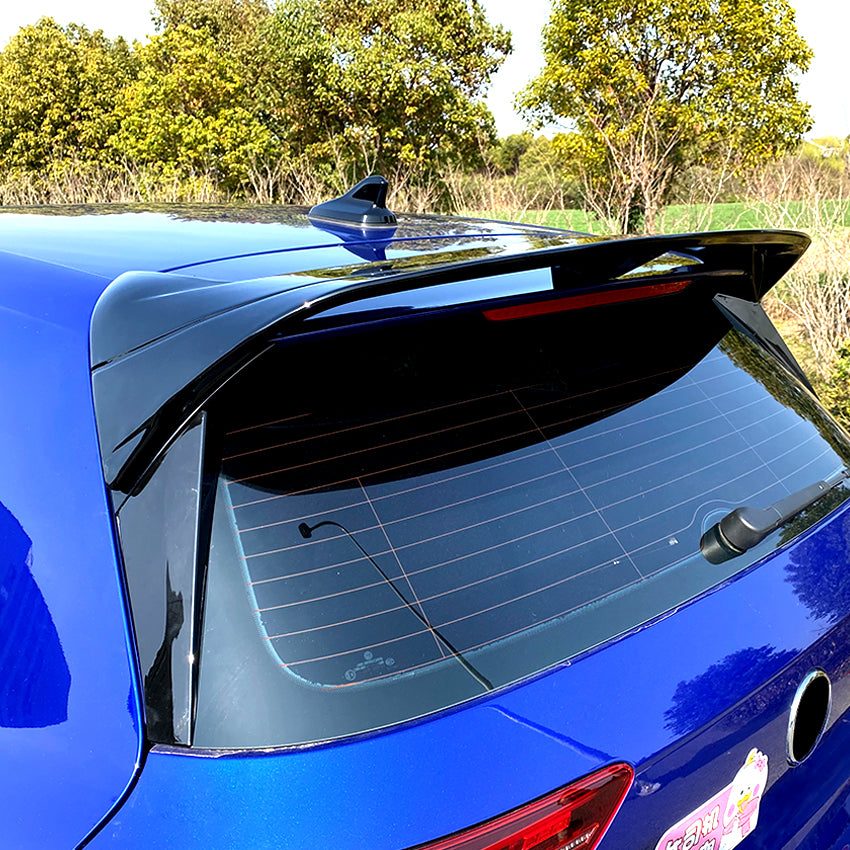 CS Style Gloss Black Spoiler for VW Golf MK8 MK8.5 Standard model 20-26