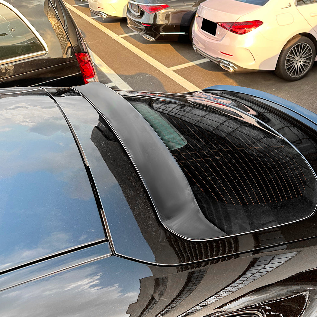 A Style Gloss Black Roof Spoiler for Mercedes Benz C254 GLC Coupe 23-26
