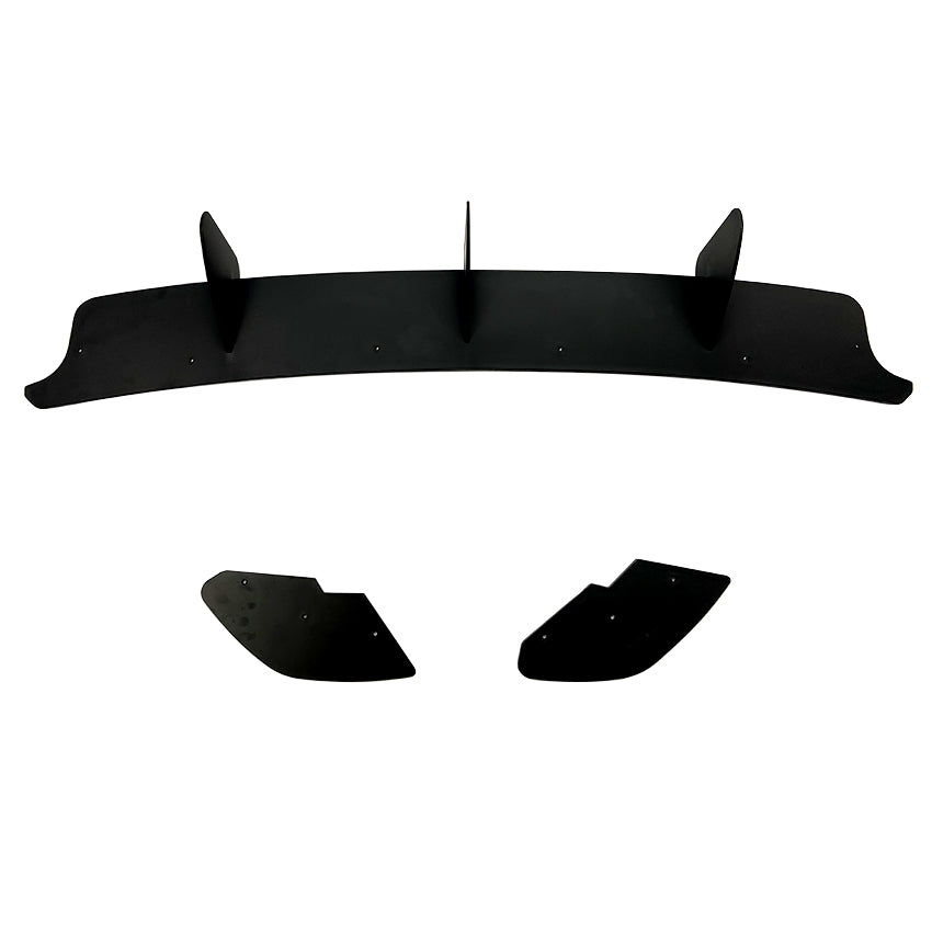 V Style Gloss Black Diffuser for VW Golf MK6 GTI 08-12