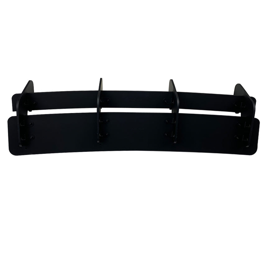 V Style Gloss Black Diffuser for VW Golf MK7.5 R 17-20