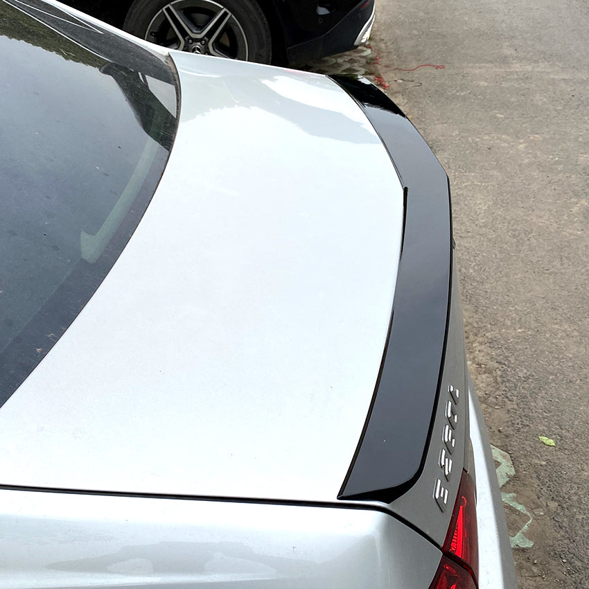 AMG Style Gloss Black Boot Spoiler for Mercedes Benz W212 E Class Saloon AMG 10-17 - Carbon Factory