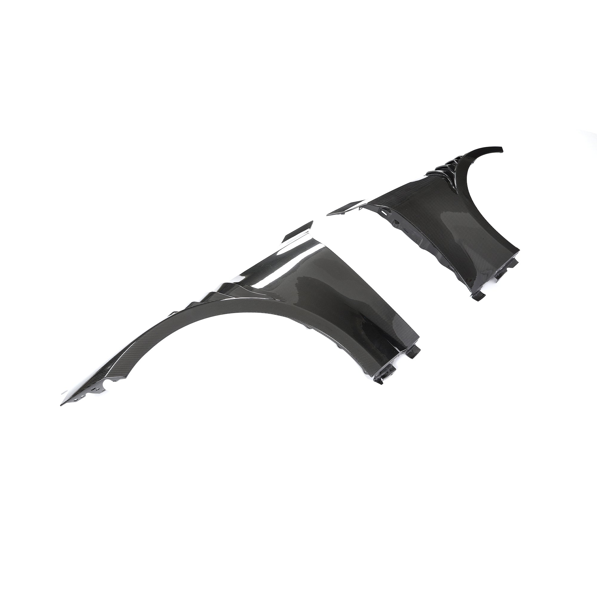 V Style Pre-Preg Carbon Fibre Front Wings Arches for BMW G87 M2 23-Present