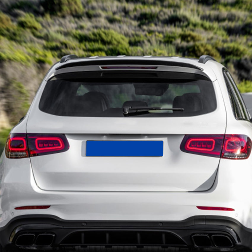 A Style Gloss Black Roof Spoiler for Mercedes Benz X253 GLC 15-22