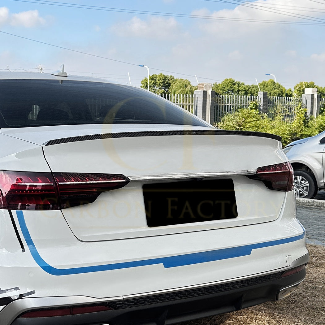 OEM Style Gloss Black Boot Spoiler for Audi A4 S4 B9 B9.5 15-25