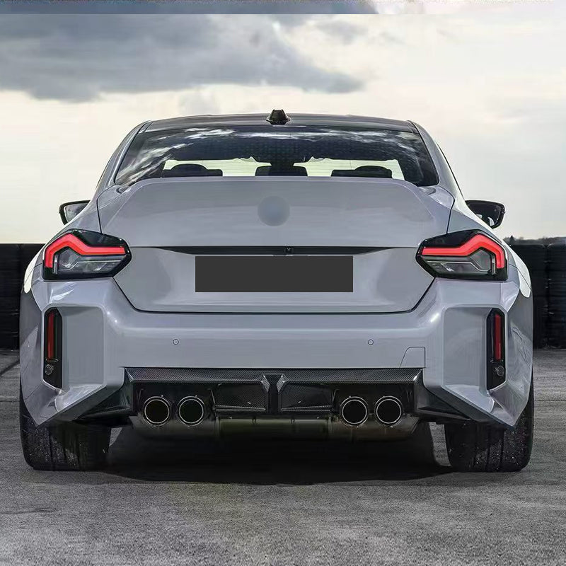 CS Style Gloss Black Rear Diffuser for BMW G87 M2 23-Present