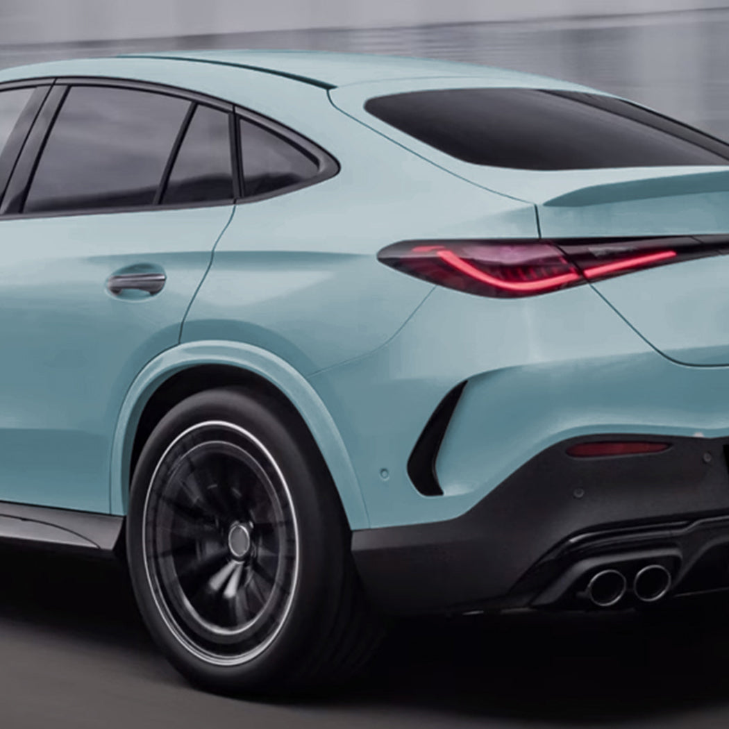 Gloss Black Rear Canards for Mercedes Benz X254 GLC Coupe 23-26