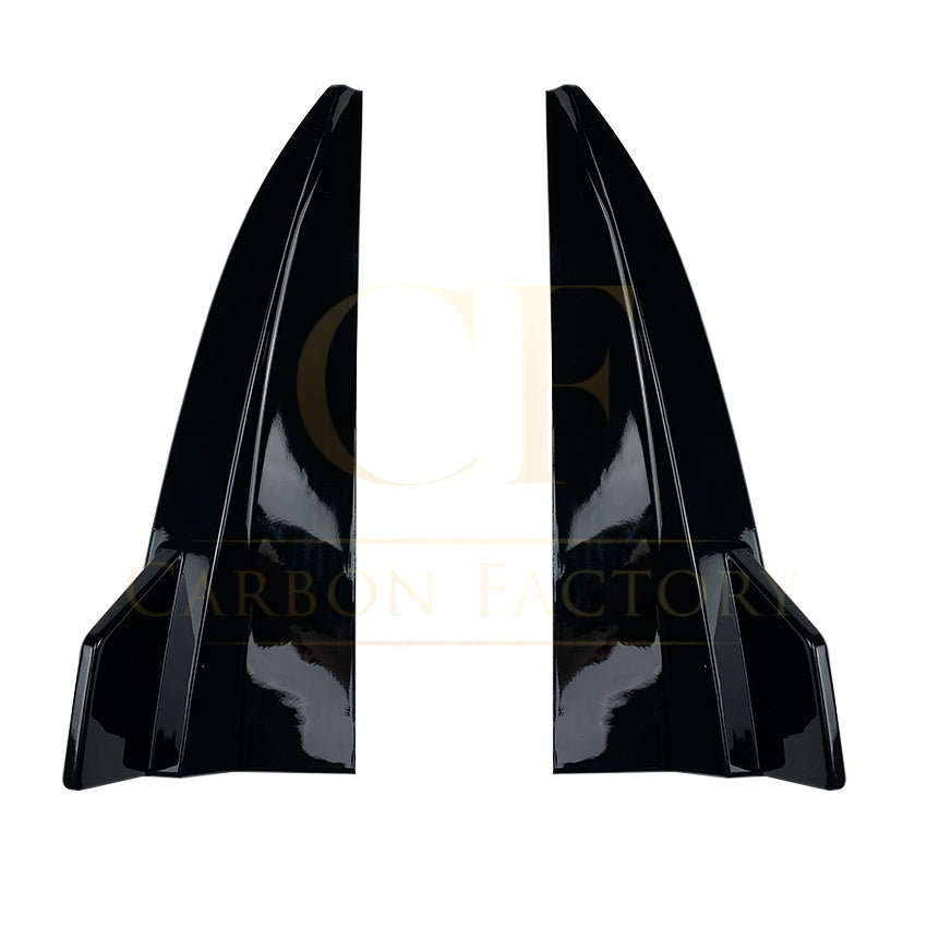 Gloss Black Rear Bumper Spats for Mercedes Benz W205 C Class Estate 15-21 - Carbon Factory