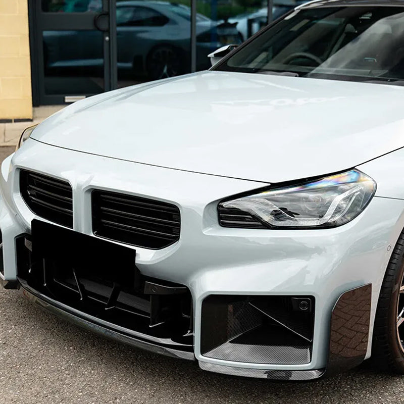MP Style Gloss Black Front Air Ducts for BMW G87 M2 23-Present