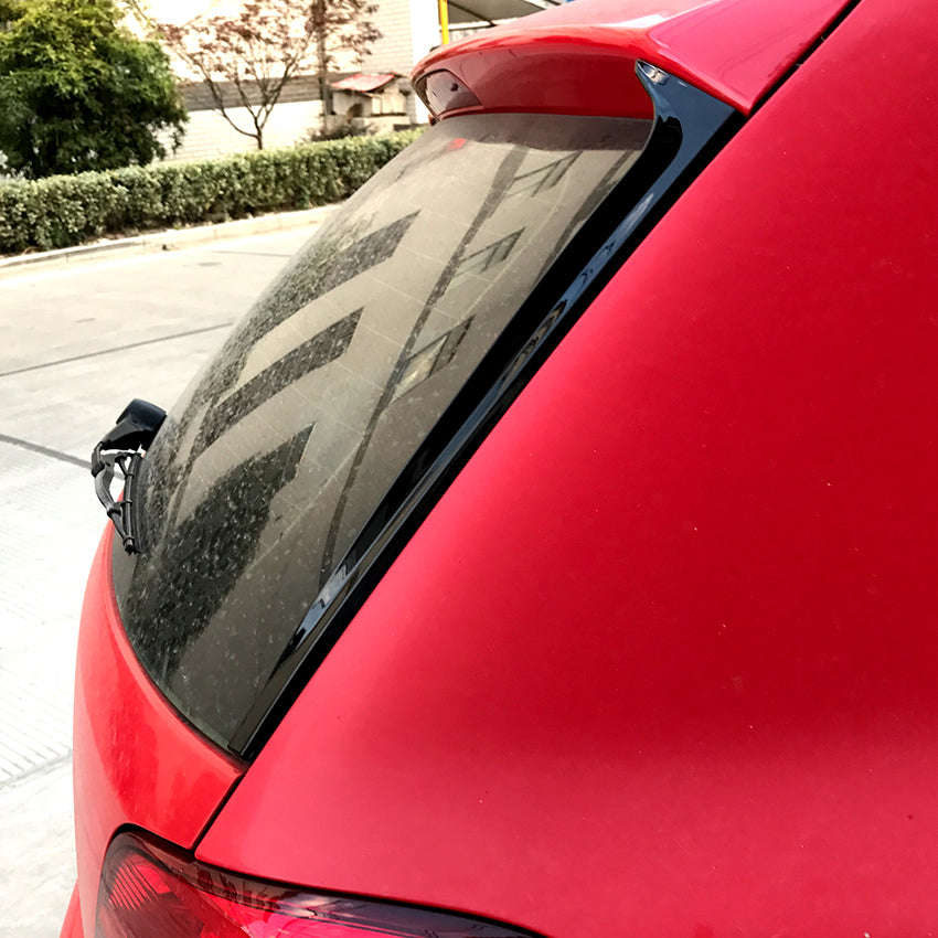 Gloss Black Side Spoiler for VW Polo MK5 10-17