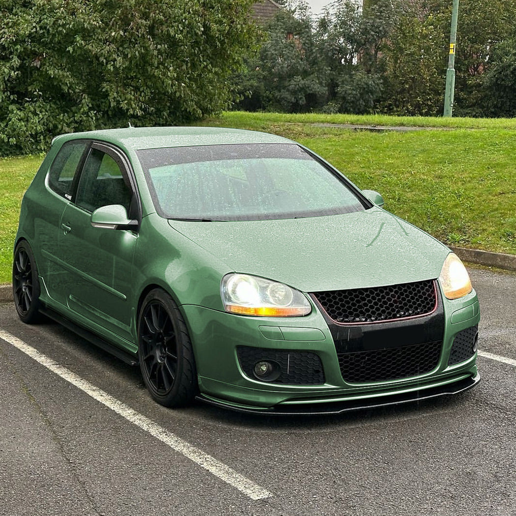 Gloss Black Front Splitter for VW Golf MK5 GTI 03-08