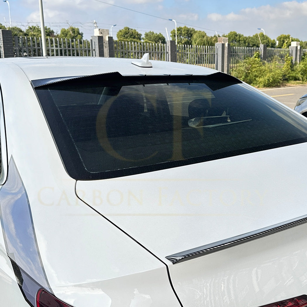 Gloss Black Roof Spoiler for Audi A4 S4 B9 B9.5 15-25 - Carbon Factory