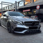 AMG Style Gloss Black Front Splitter for Mercedes Benz W117 CLA AMG 16-19