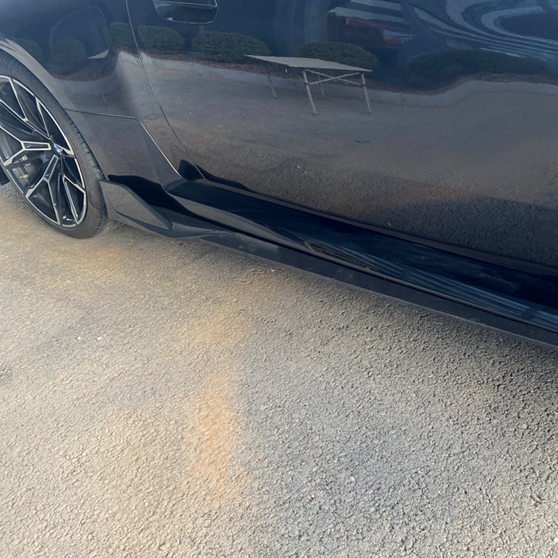 Comp Style Gloss Black Side Skirts for BMW G87 M2 23-Present