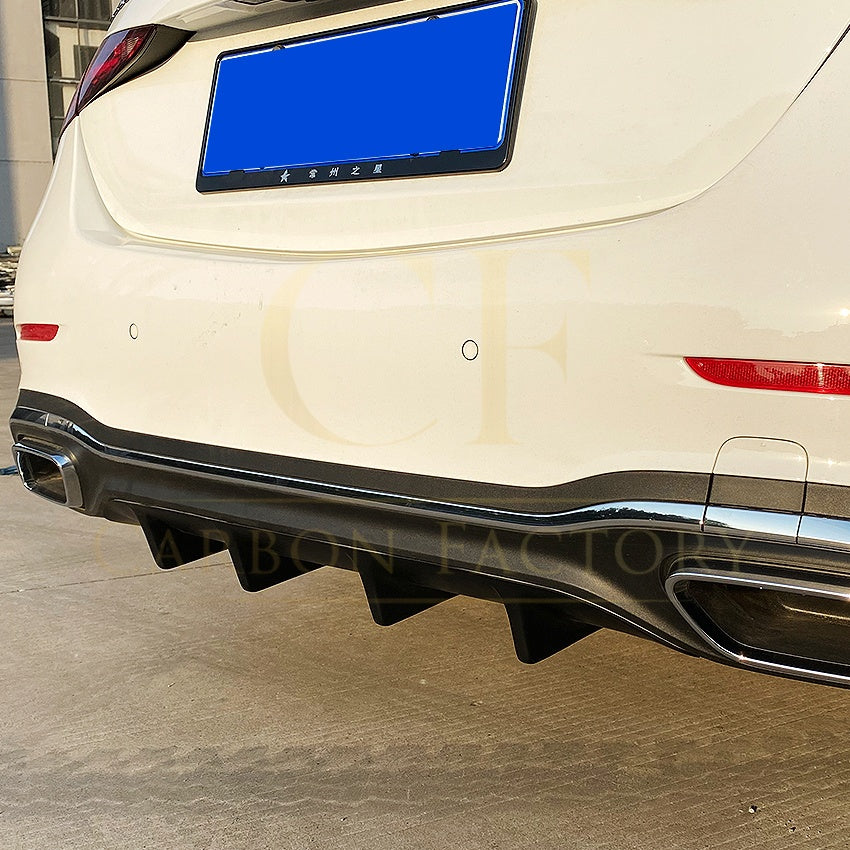 OEM Style Matt Black Rear Diffuser for Mercedes Benz W206 C Class 22-Present - Carbon Factory