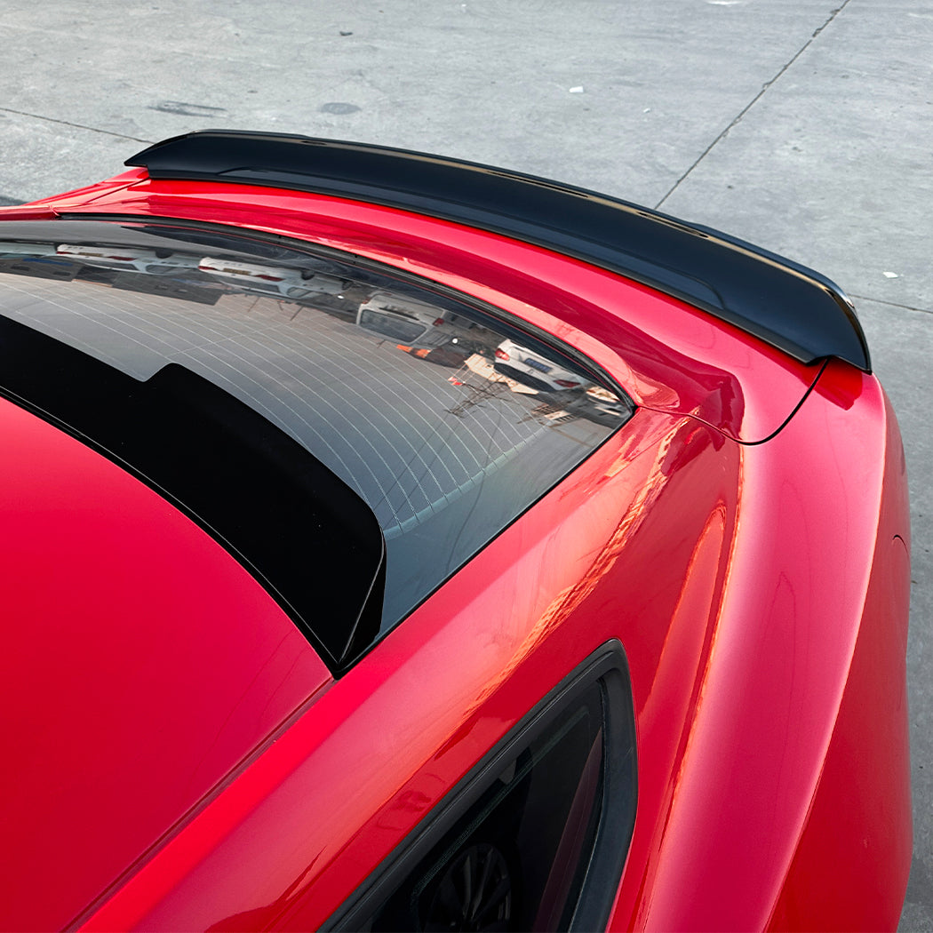 Gloss Black Boot Spoiler for Ford Mustang S550 MK6 15-23