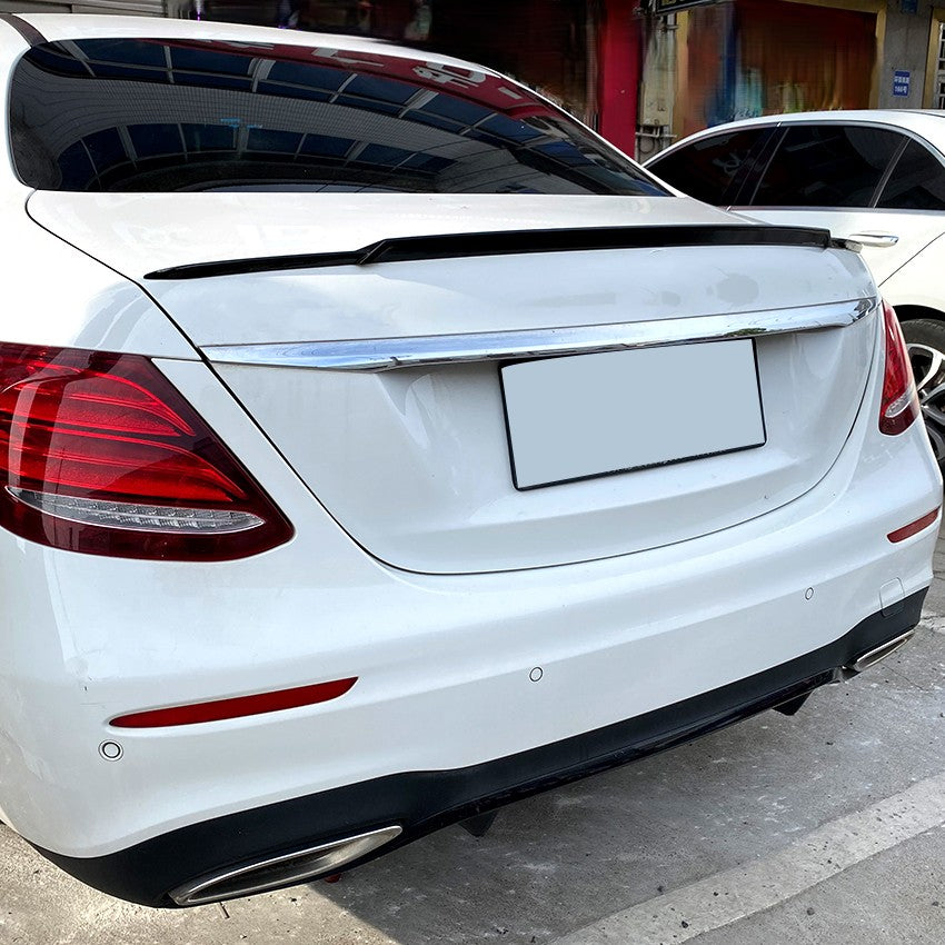 Brabus Style Gloss Black Boot Spoiler for Mercedes Benz W213 E Class Saloon 16-23 - Carbon Factory