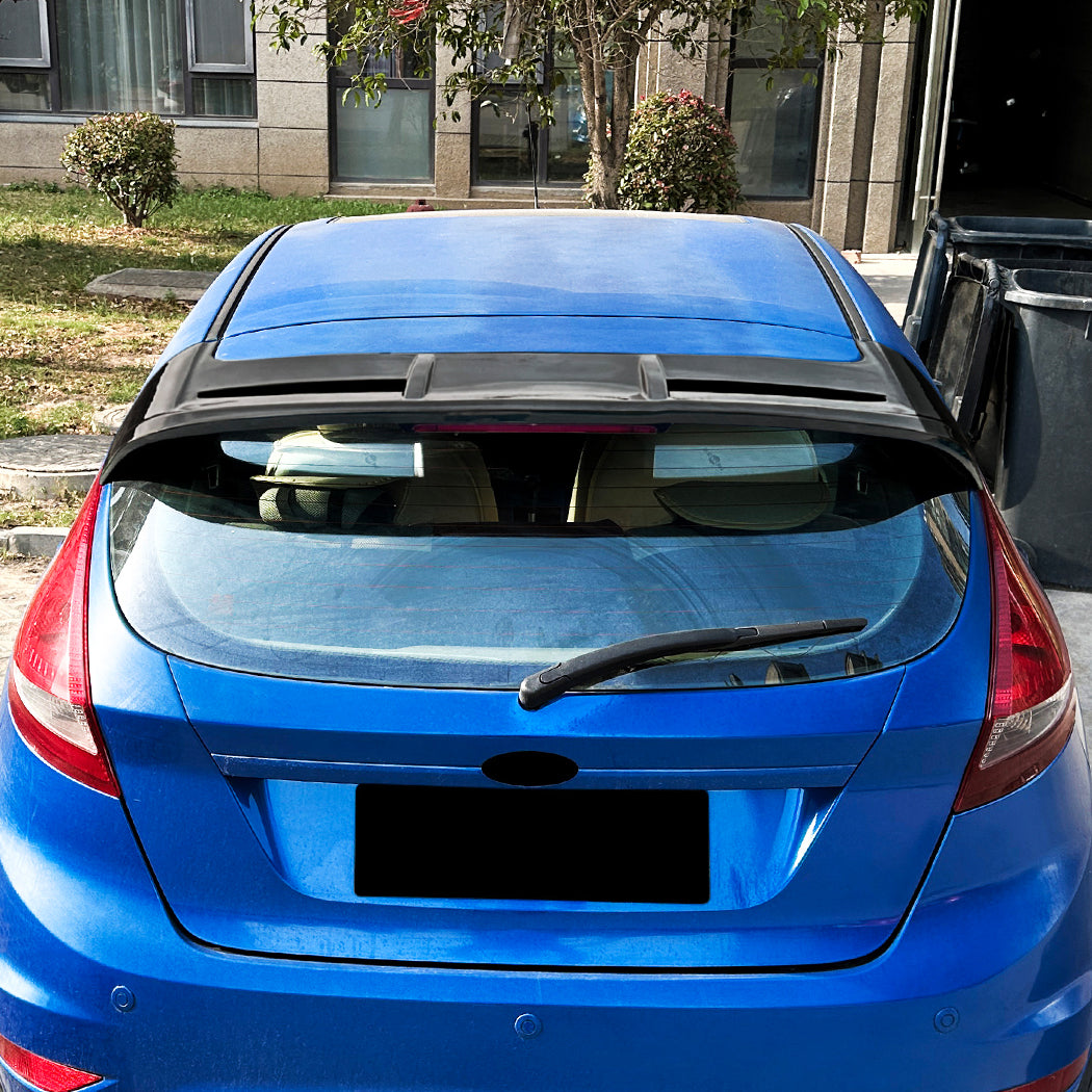 Gloss Black Roof Spoiler for Ford Fiesta B299 MK7 MK7.5 Standard model 08-17