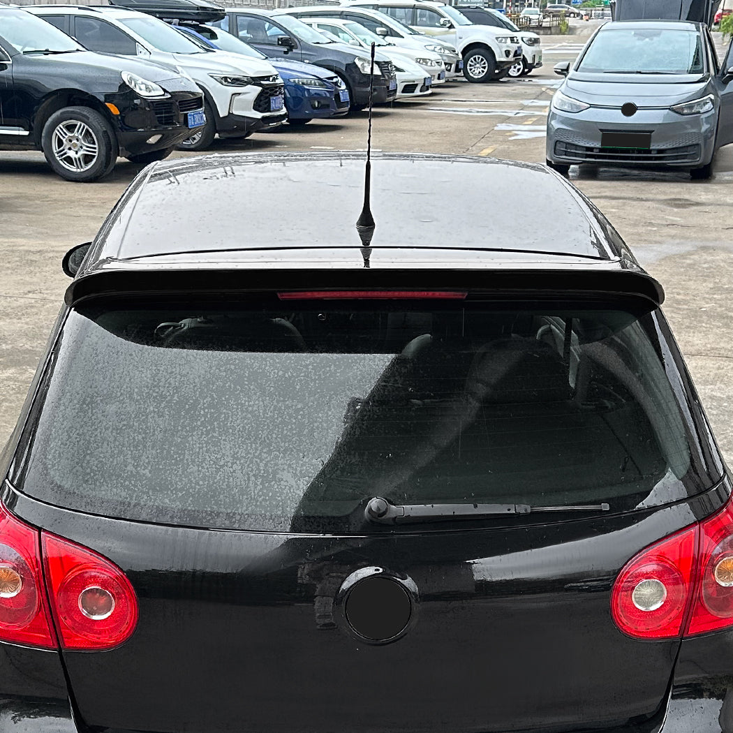 OE Style Gloss Black Roof Spoilers for VW Golf MK5 GTI & R32 03-08