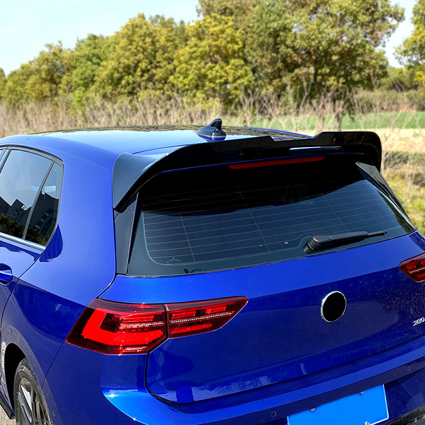 OT2 Style Gloss Black Spoiler for VW Golf MK8 MK8.5 Standard model 20-26