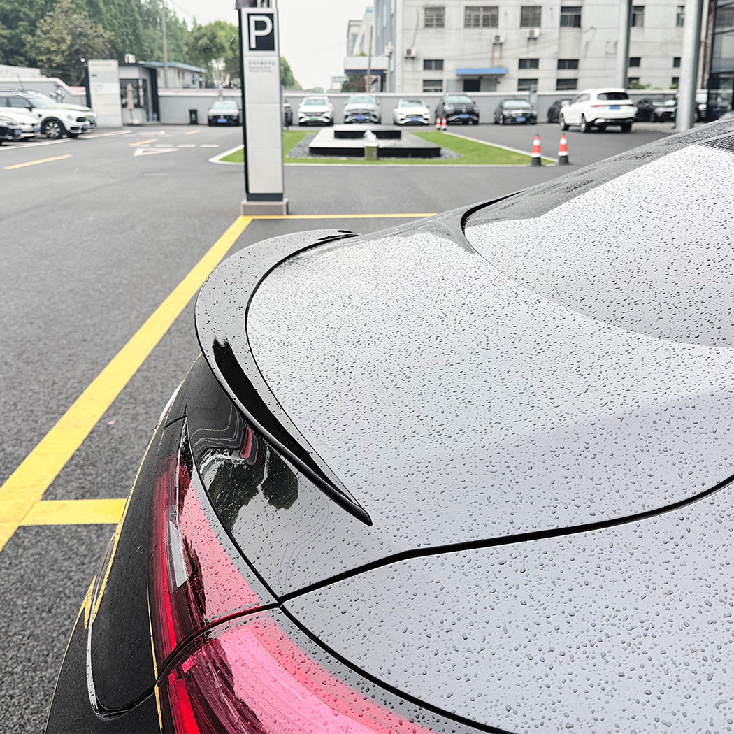 A Style Gloss Black Boot Spoiler for Mercedes Benz C236 GLE Coupe 24-Present