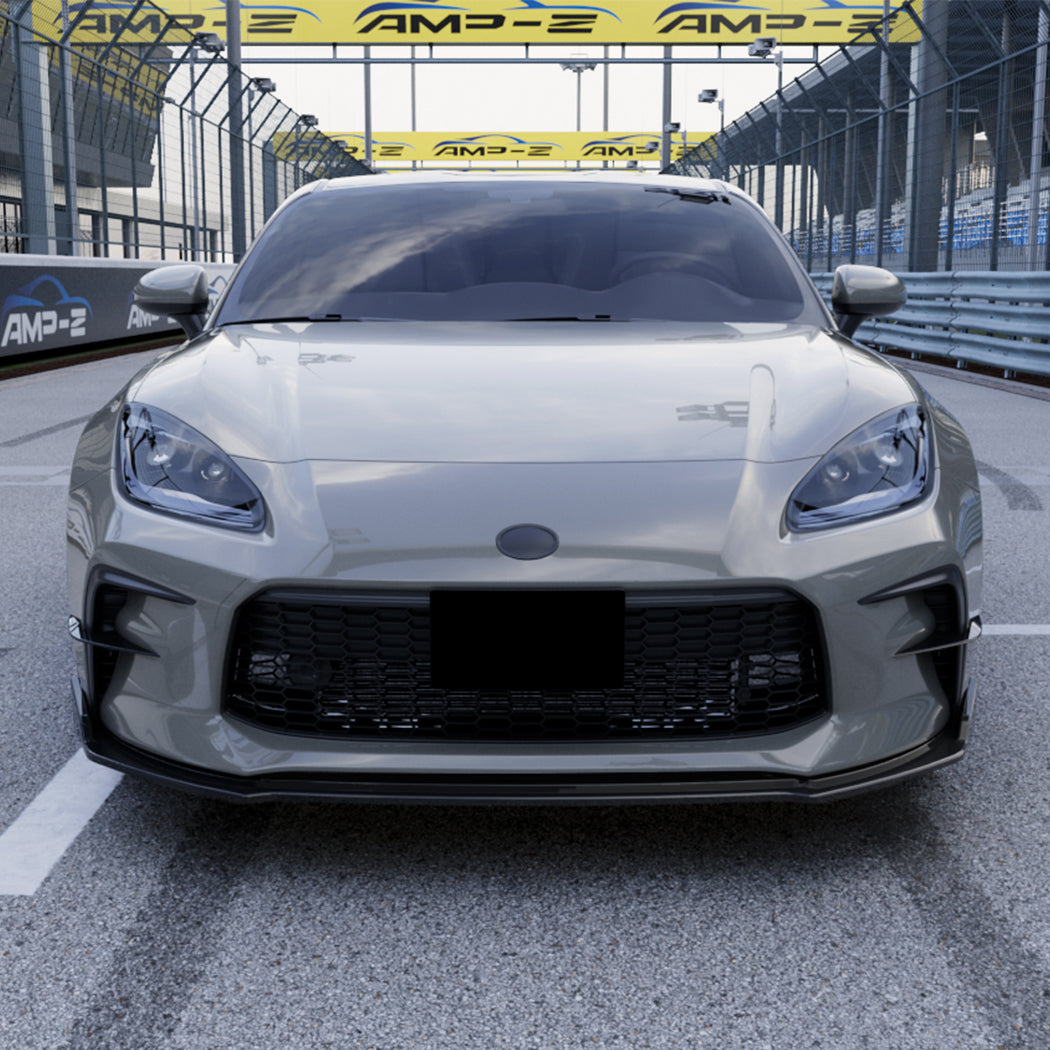Gloss Black Front Canards for Toyota GR86 22-26