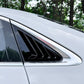 Gloss Black Window Louver Vents for Audi A3 8Y Saloon 20-Present - Carbon Factory