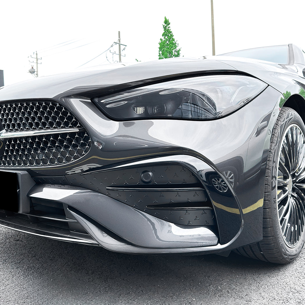 Gloss Black Side Grille Trims for Mercedes Benz C236 GLE 24-Present