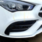 Gloss Black Front Side Trims for Mercedes Benz W118 CLA AMG 19-23