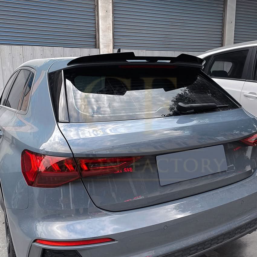 Max Style Gloss Black Roof Spoiler for Audi A3 S3 RS3 8Y Sportback 20-Present - Carbon Factory