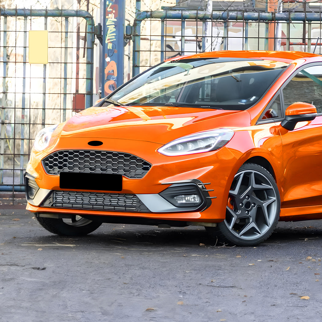 Gloss Black Front Bumper Trims for Ford Fiesta ST B479 MK8 18-20