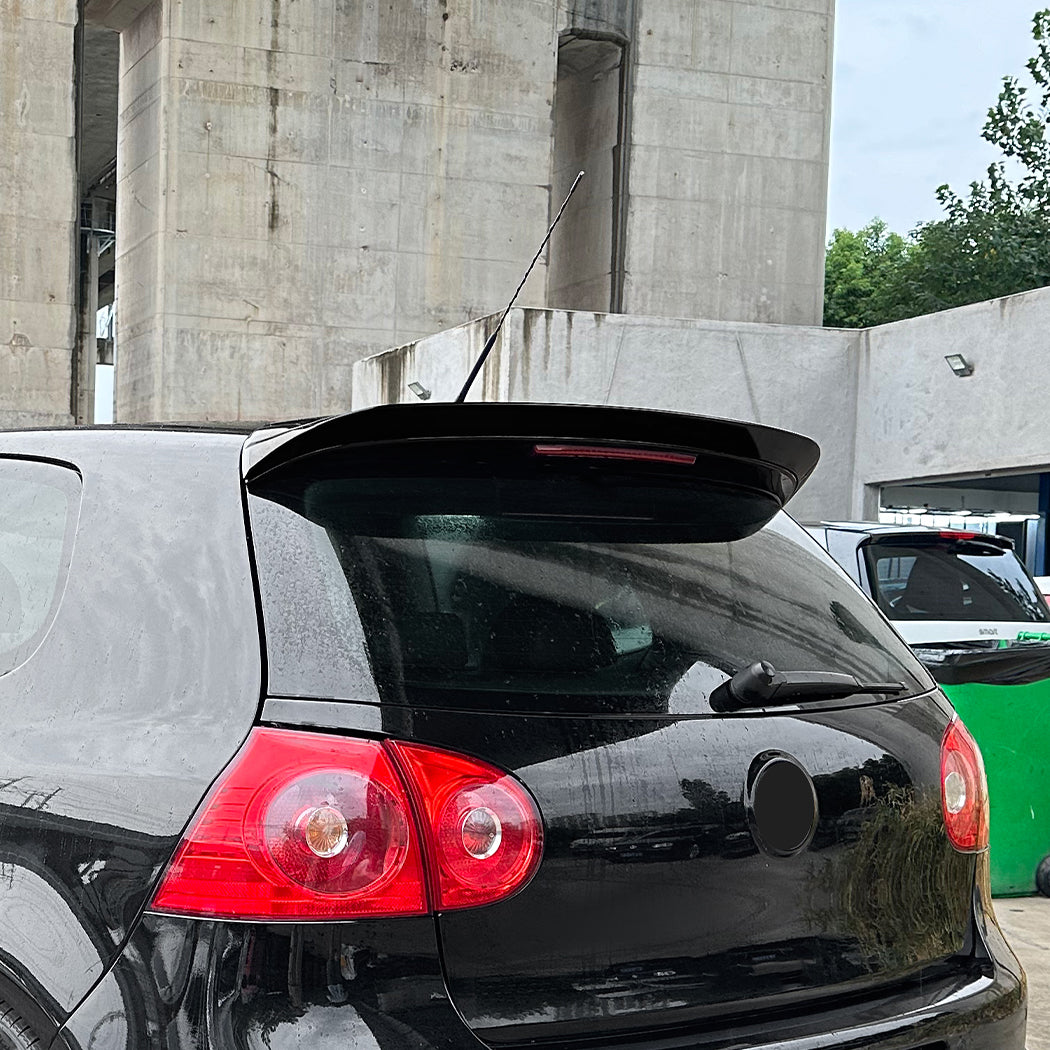 OE Style Gloss Black Roof Spoilers for VW Golf MK5 GTI & R32 03-08