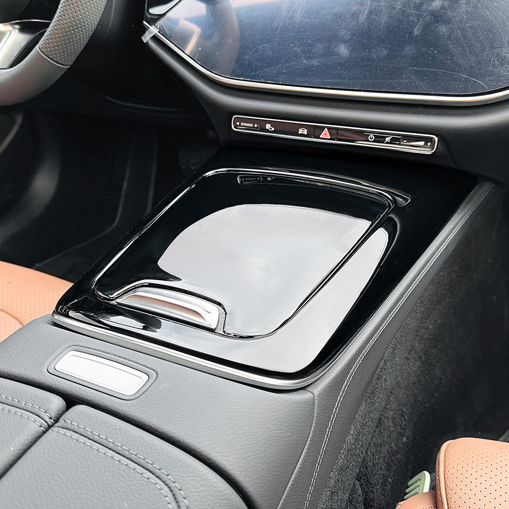 Gloss Black Front Interior Trims for Mercedes Benz W214 E Class 24-Present - Carbon Factory