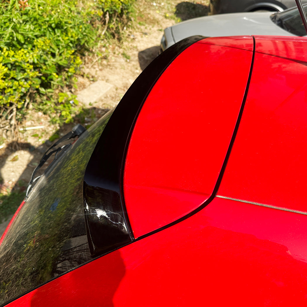 V Style Gloss Black Roof Spoiler for VW Polo MK5 6R 6C Standard model 10-17 (Copy)