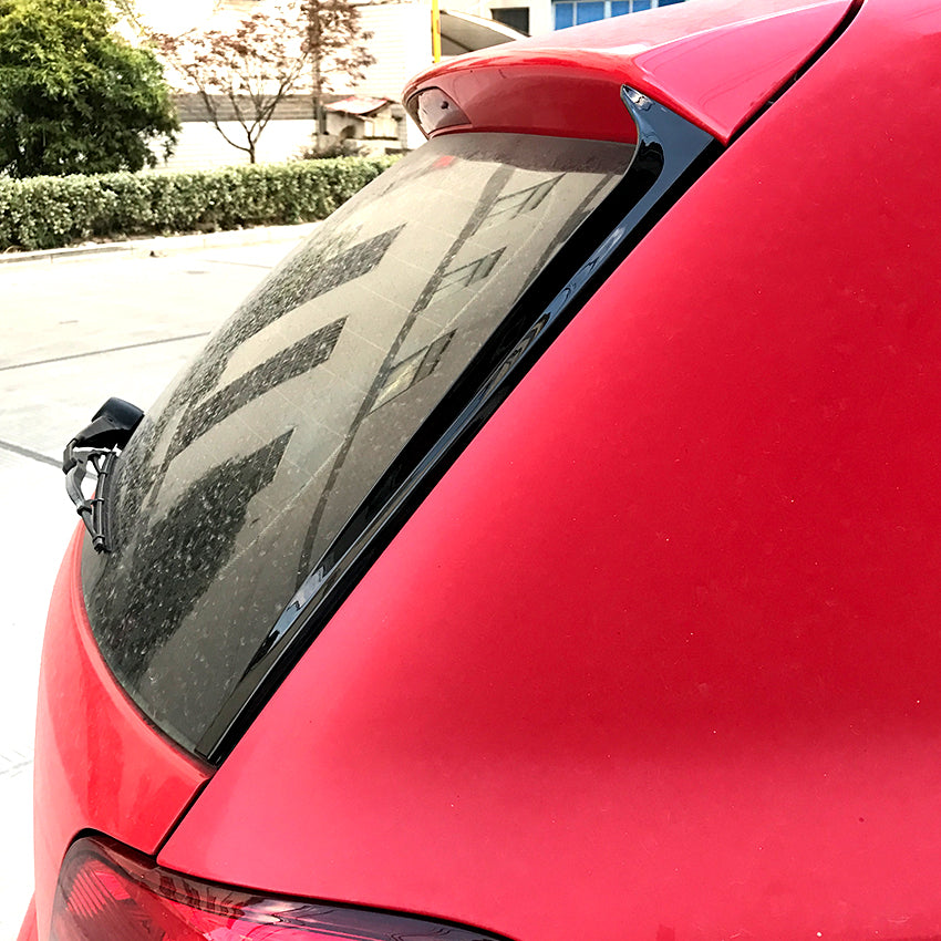 Gloss Black Side Spoiler for VW Polo MK5 10-17