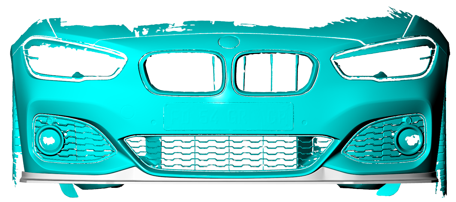 MP Style Carbon Fibre Front Splitter for BMW F20 1 Series M Sport Saloon model 19-20 - Carbon Factory