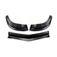 V Style Gloss Black Front Splitter for Mercedes Benz W204 C63 07-10