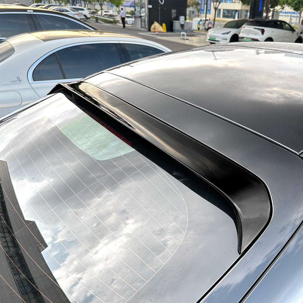 A Style Gloss Black Roof Spoiler for Mercedes Benz C254 GLC Coupe 23-26