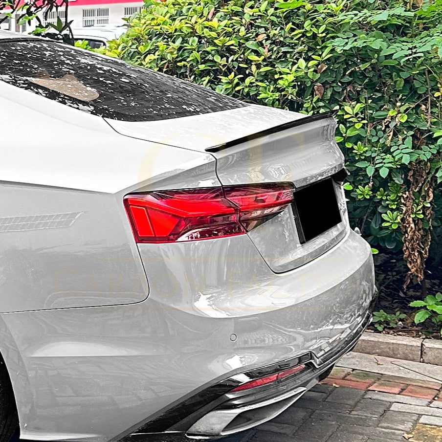 S5 Style Gloss Black Boot Spoiler for Audi B9 A5 S5 RS5 17-24 - Carbon Factory