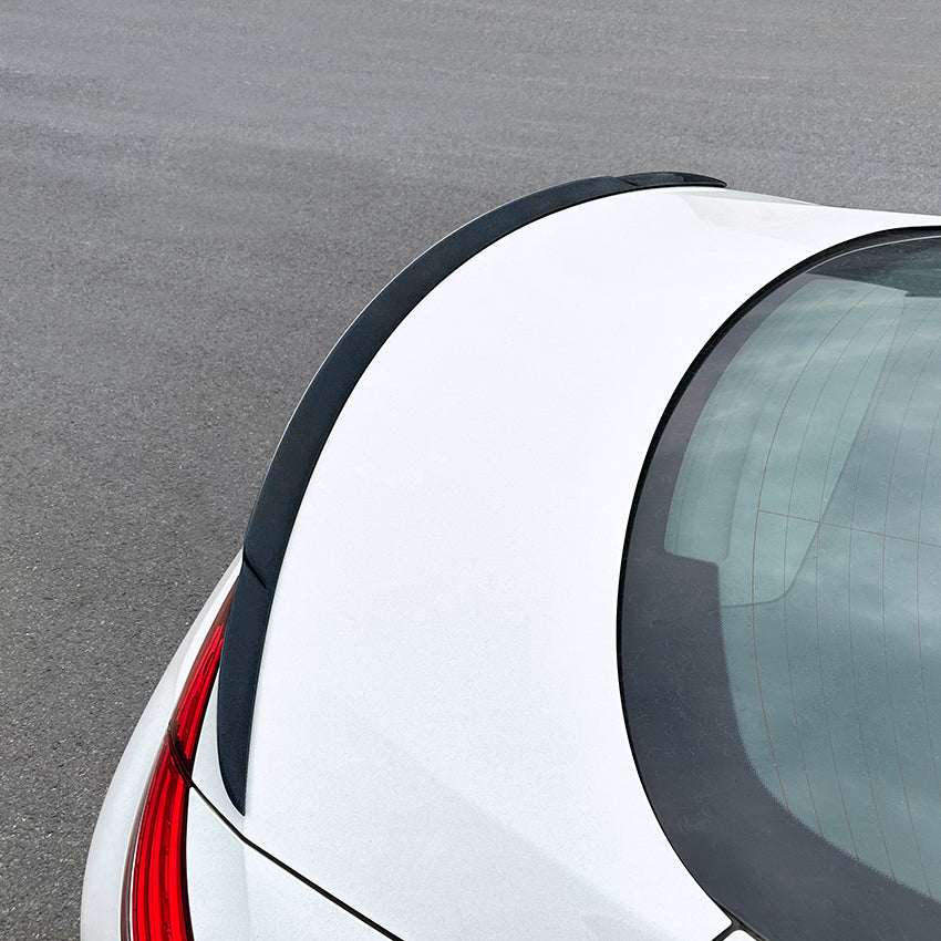 Brabus Style Gloss Black Boot Spoiler for Mercedes Benz W205 C Class Coupe 15-21 - Carbon Factory