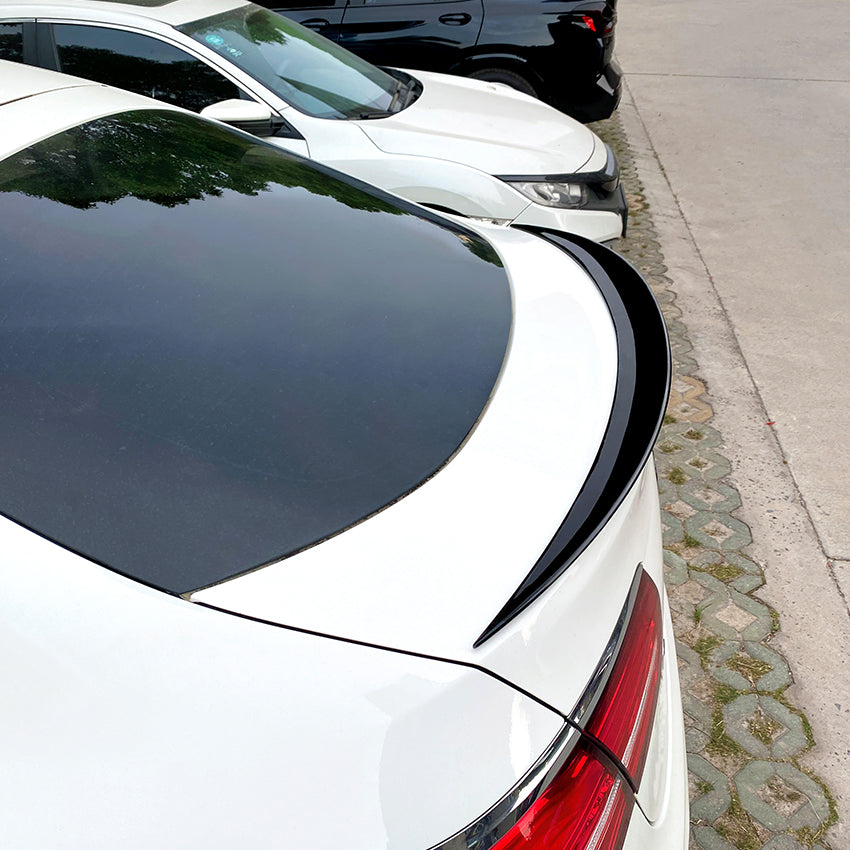 V Style Gloss Black Boot Spoiler for Mercedes Benz C253 GLC Coupe 15-22