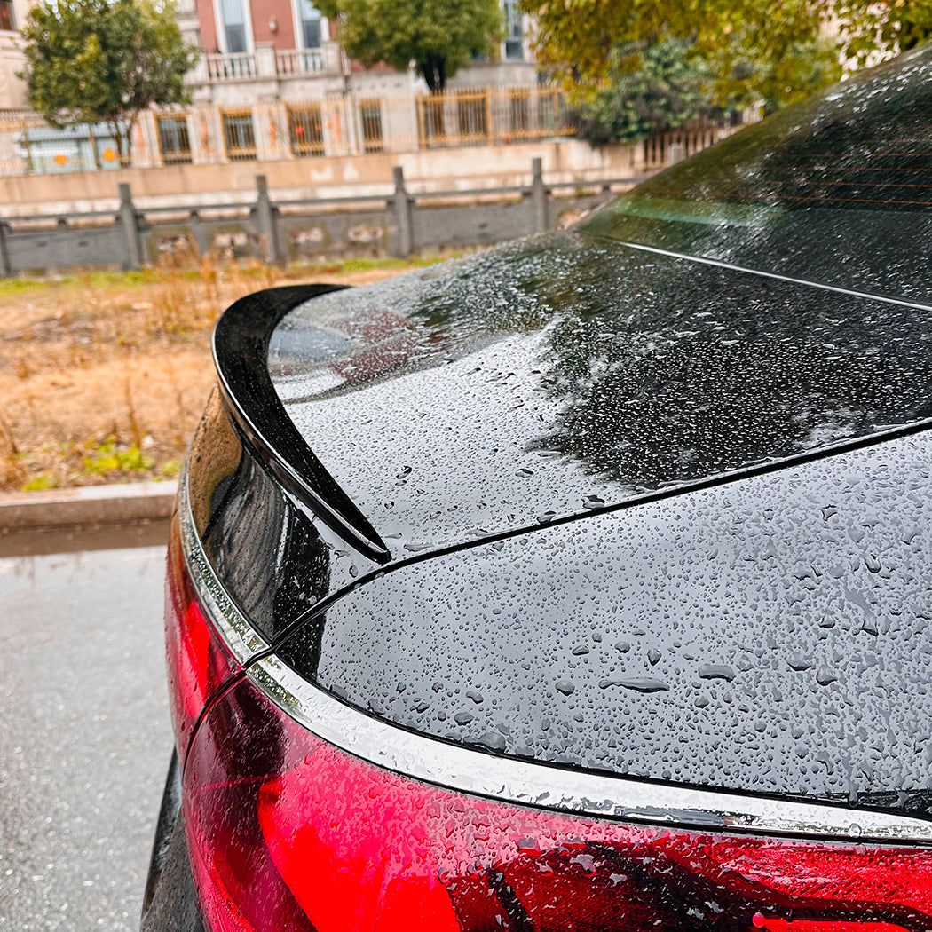 AMG Style Gloss Black Boot Spoiler for Mercedes Benz W214 E Class Saloon 24-Present - Carbon Factory
