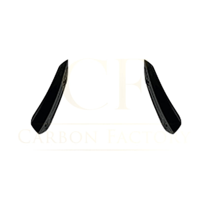 AMG Gloss Black Canards Winglets Splitter (9 Pieces) for Mercedes Benz W176 A Class 16-18 - Carbon Factory