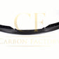 A Style Carbon Fibre Front Splitter for BMW F30 3 Series Non M Sport 12-19-Carbon Factory