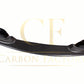 A Style Carbon Fibre Front Splitter for BMW F30 3 Series Non M Sport 12-19-Carbon Factory