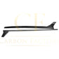 A Style Carbon Fibre Side Skirts for Audi A3 S3 Saloon S Line 13-19-Carbon Factory