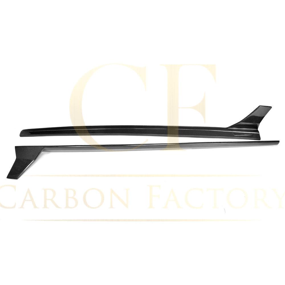 A Style Carbon Fibre Side Skirts for Audi A3 S3 Saloon S Line 13-19-Carbon Factory