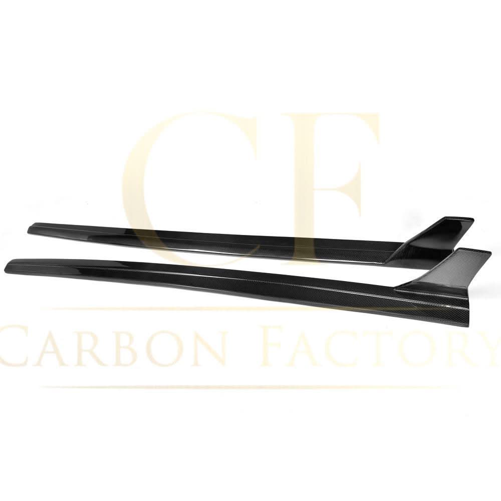 A Style Carbon Fibre Side Skirts for Audi A3 S3 Saloon S Line 13-19 - Carbon Factory